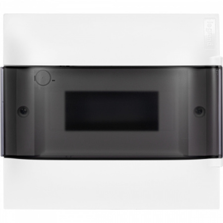 Legrand Practibox S Пластиковый щиток Встраиваемый (в полые стены) 1X8 Дымчатая дверь