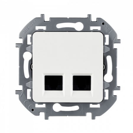 Legrand INSPIRIA Белый Двойная розетка RJ 45 - категория 5e - UTP
                    