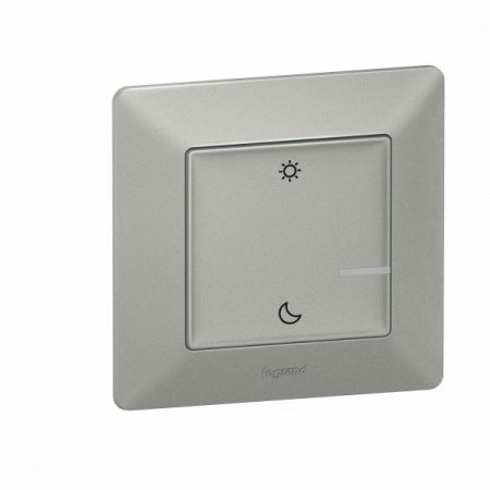 Legrand NETATMO Valena LIFE Алюминий Выключатель "День/Ночь" беспроводной