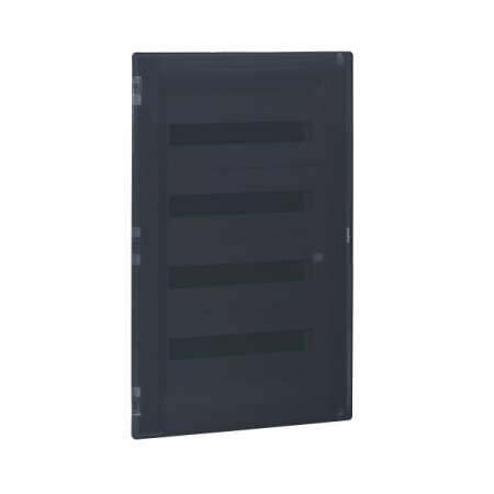 Legrand Practibox3 Бокс скрытого монтажа 4 рейки 72М с клемм. РЕ - темная дверь