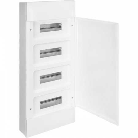 Legrand Practibox S Пластиковый щиток Навесной 4X12 Белая дверь