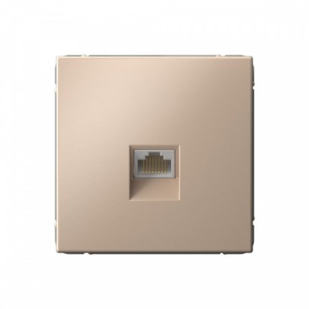SE ArtGallery Песочный Розетка компьютерная RJ45, кат. 6A, механизм