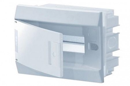 ABB Mistral41 Бокс в нишу 12М непрозрачная дверь (c клемм)