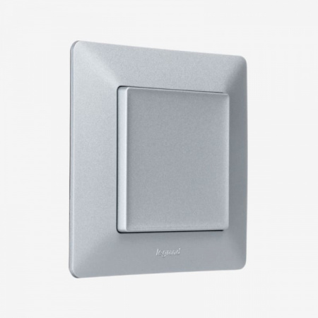 HiTE PRO Радиовыключатель 1-кл. LE-L1 (Алюминиевый, без рамки)