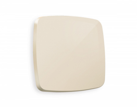 AMBRELLA Лицевая панель OMEGA Бежевый глянец для 1-кл выключателей QUANT