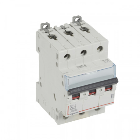 Legrand DX3-E Автоматический выключатель 3P 63А (С) 6000/6kA