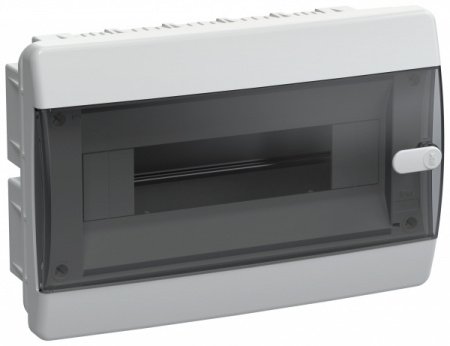 IEK UNION Compact Корпус пласт. ЩРВ-П-12 IP41 черн. пр. дв.