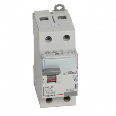 Legrand DX3 УЗО 2P 63А 100мА-AC