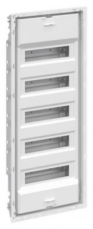 ABB Шкаф внутреннего монтажа 60М без двери с самозажимными клеммами N/PE UK660NB