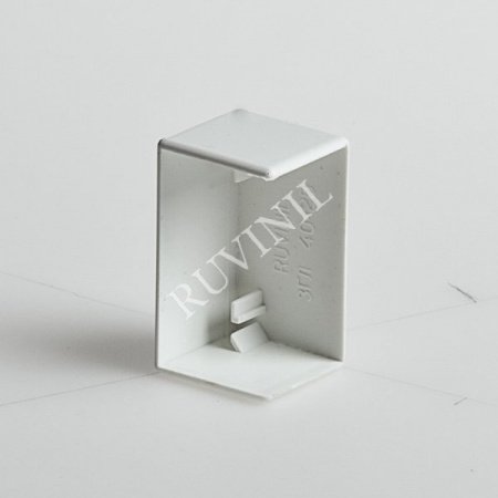 Ruvinil Заглушка 40х25 бел. ЗГЛ-40х25