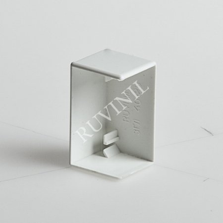 Ruvinil Заглушка 80х60/40 бел. ЗГЛ-80х60