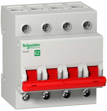 SE EASY 9 Выключатель нагрузки 4P 125А
