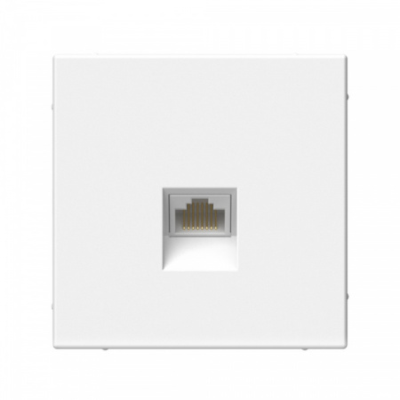SE ArtGallery Белый Розетка компьютерная RJ45, кат. 5е, механизм