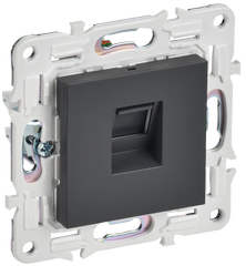 SKANDY Розетка компьютерная RJ45 кат.6 SK-K02T титан