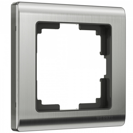 Werkel Metallic Рамка на 1 пост (глянцевый никель) W0011602