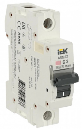 IEK ARMAT Автоматический выключатель M06N 1P C 3А 