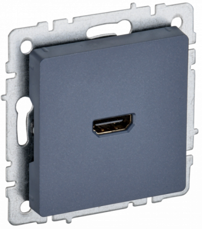 IEK BRITE BASE Маренго Розетка HDMI РHDMI-0-БрМ