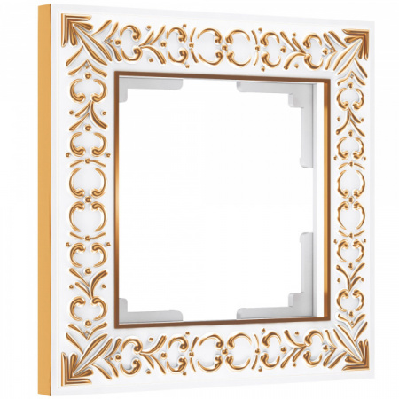 Werkel Antik Рамка на 1 пост (белое золото) W0011523