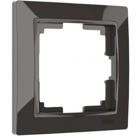 Werkel Snabb Рамка на 1 пост (серо-коричневый, basic) W0012007