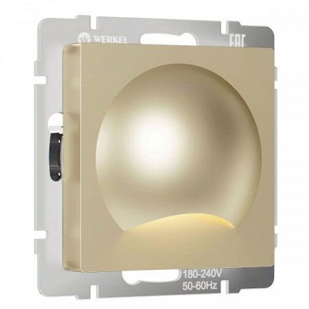 WERKEL Встраиваемая LED подсветка МУН (шампань) W1154411
