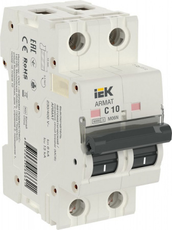 IEK ARMAT Автоматический выключатель M06N 2P C 10А 