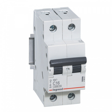 Legrand RX3 Автоматический выключатель 2P 63А (C) 4,5kA