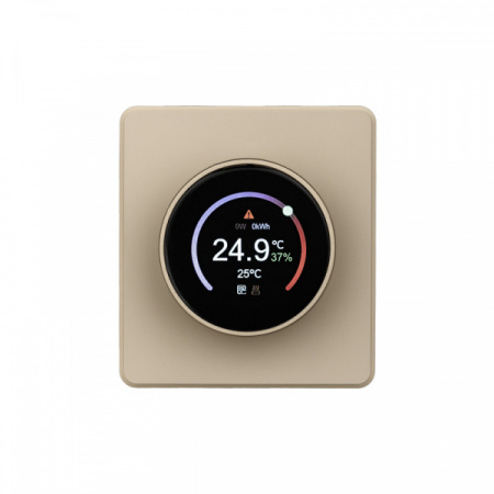 MIELE ROUND Терморегулятор Wi-Fi с/у шелк, с 1-пост. рамкой