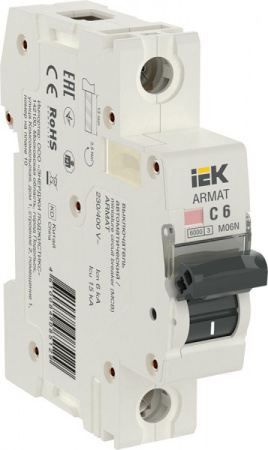 IEK ARMAT Автоматический выключатель M06N 1P C 6А 