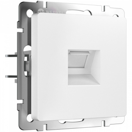 WERKEL Розетка Ethernet RJ-45 (белый матовый) W1181061