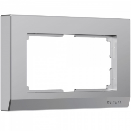 Werkel Stark Рамка для двойной розетки (серебряный) W0081806