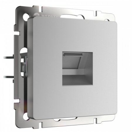 Werkel Телефонная розетка  RJ-11 (серебряный) W1182006