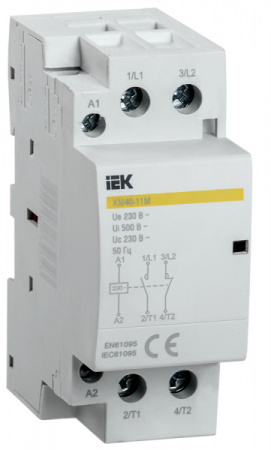 IEK Контактор модульный КМ40-11М AC