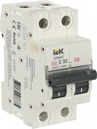 IEK ARMAT Автоматический выключатель M06N 2P C 32А 