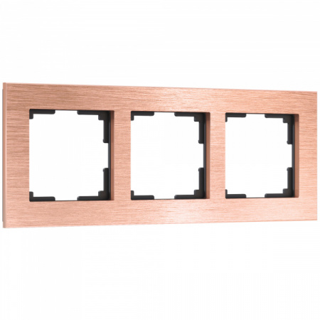 Werkel Aluminium Рамка на 3 поста бронза W0031712