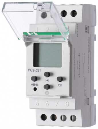 F&F Реле времени PCZ-521 24 - 264 В AC/DC, 1NO/NC, 16 А, NFC