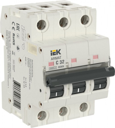IEK ARMAT Автоматический выключатель M06N 3P C 32А 