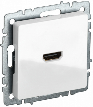 IEK BRITE BASE Белый Розетка HDMI РHDMI-0-БрБ