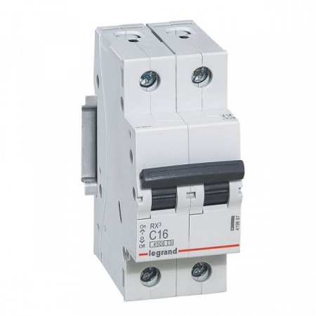 Legrand RX3 Автоматический выключатель 2P 20А (C) 4,5kA